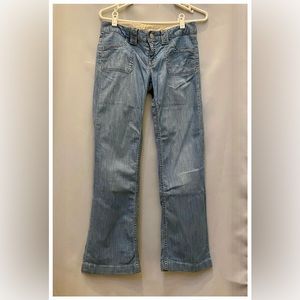 Banana Republic, bootcut jeans, light blue, size 0